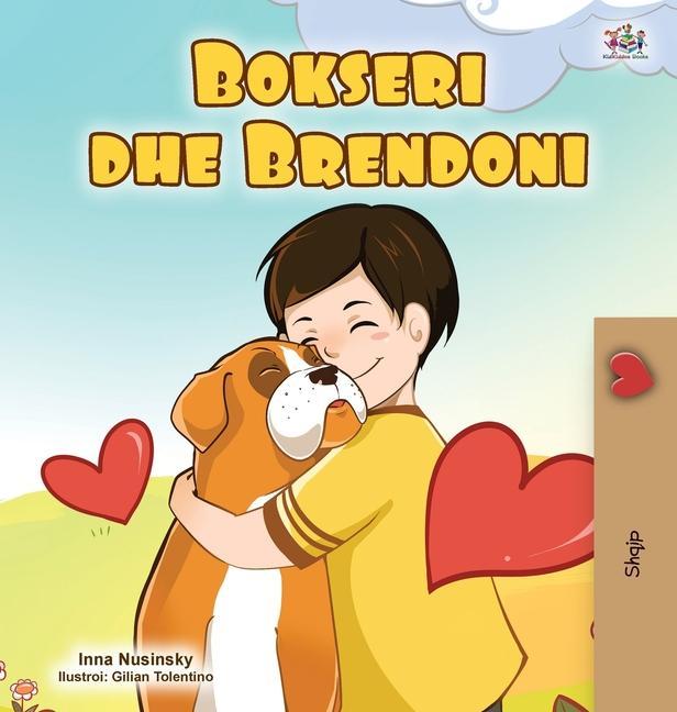 Könyv Boxer and Brandon (Albanian Children's Book) Inna Nusinsky