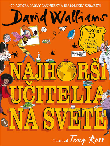 Книга Najhorší učitelia na svete David Walliams