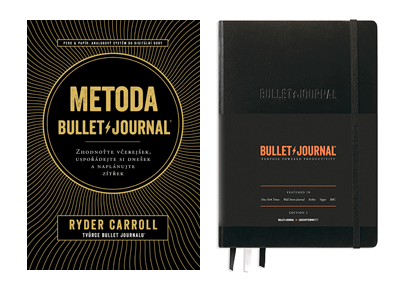 Könyv Balíček Metoda Bullet Journal + zápisník Leuchtturm1917 Edition2 - černý Ryder Carroll (kniha)