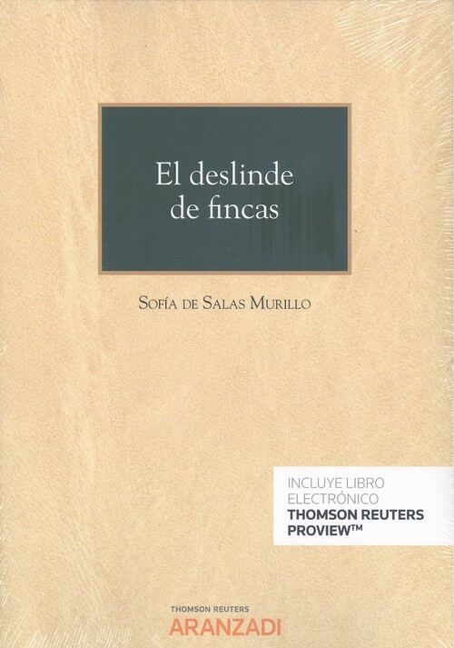 Kniha DESLINDE DE FINCAS,EL DUO SOFIA DE SALAS MURILLO