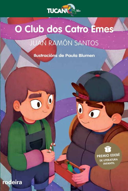 Kniha O Club dos Catro Emes (Premio EDEBÉ de Literatura Infantil 2021) JUAN RAMON SANTOS