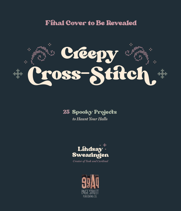 Book Creepy Cross-Stitch 
