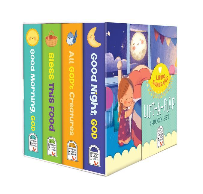 Książka Little Sunbeams Religious Lift-A-Flap 4-Book Set 