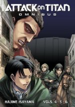 Carte Attack on Titan Omnibus 2 (Vol. 4-6) Hajime Isayama