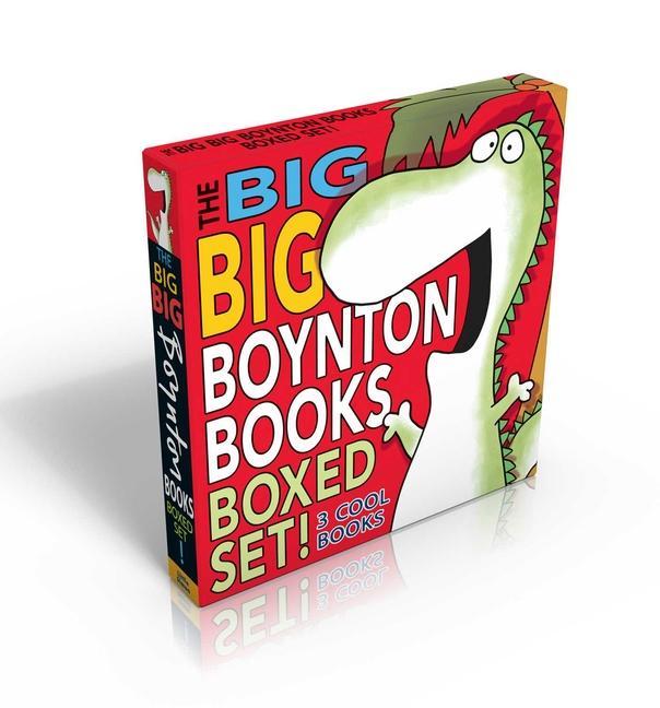 Książka The Big Big Boynton Books Boxed Set!: The Going to Bed Book; Moo, Baa, La La La!; Dinosaur Dance!/Oversized Lap Board Books Sandra Boynton