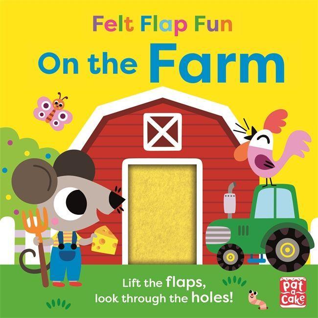 Książka Felt Flap Fun: On the Farm PAT-A-CAKE