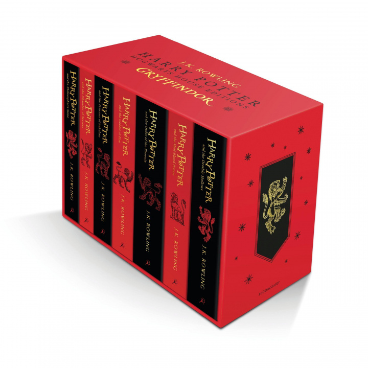Könyv Harry Potter Gryffindor House Editions Paperback Box Set J.K. Rowling