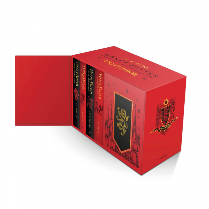 Książka Harry Potter Gryffindor House Editions Hardback Box Set J.K. Rowling