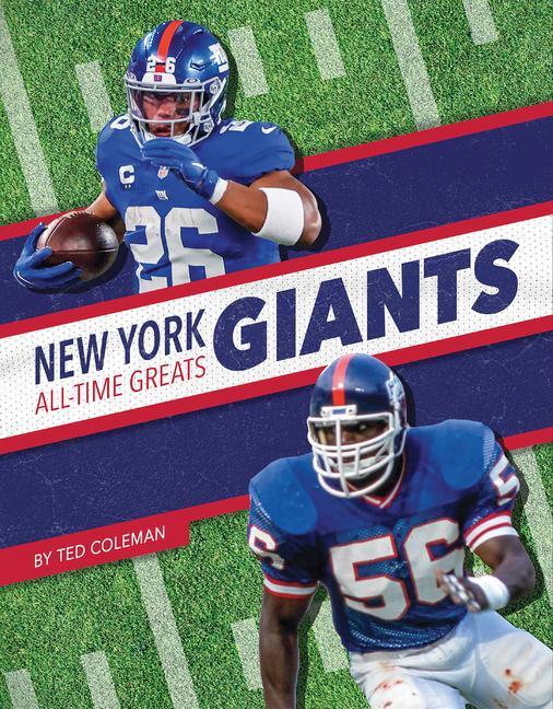Kniha New York Giants All-Time Greats Ted Coleman