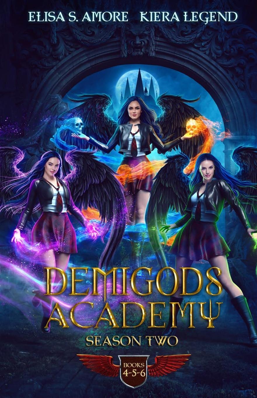 Carte Demigods Academy Box Set - Season Two (Young Adult Supernatural Urban Fantasy) Kiera Legend