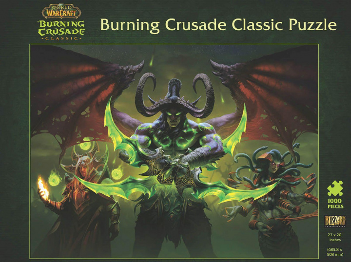 Könyv World of Warcraft: Burning Crusade Classic Puzzle 
