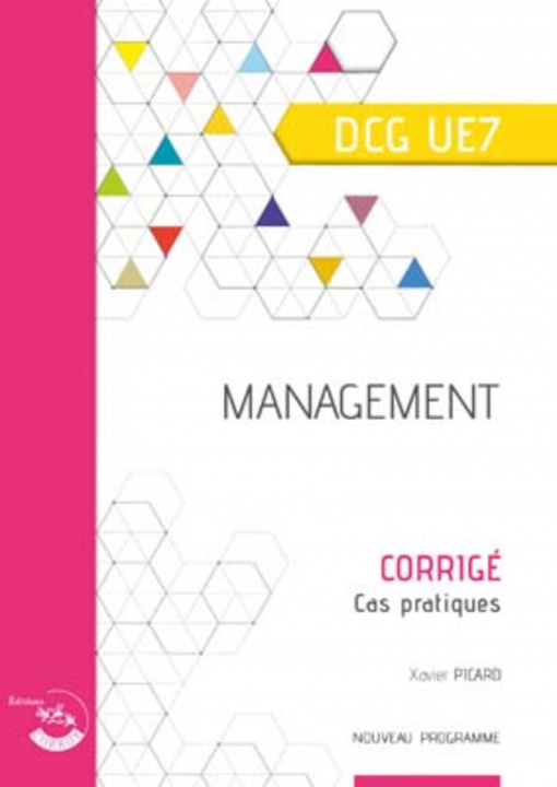 Knjiga Management - Corrigé PICARD XAVIER