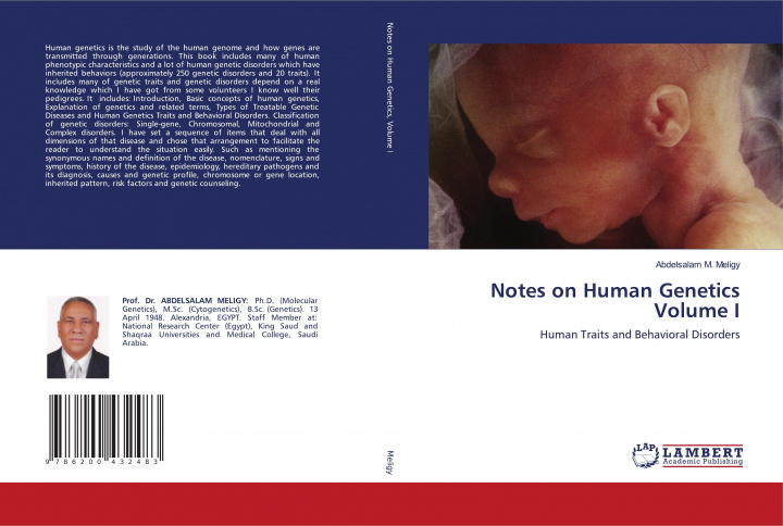 Knjiga Notes on Human Genetics Volume I Meligy Abdelsalam M. Meligy