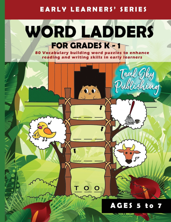 Knjiga WORD LADDERS FOR GRADES K - 1 Publishing Teal Sky Publishing