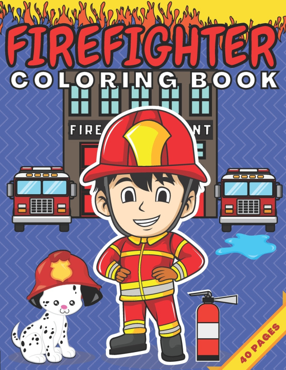 Knjiga Firefighter Coloring Book Matter Health Matter