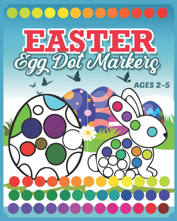 Knjiga Easter Egg Dot Markers Level Samara Level