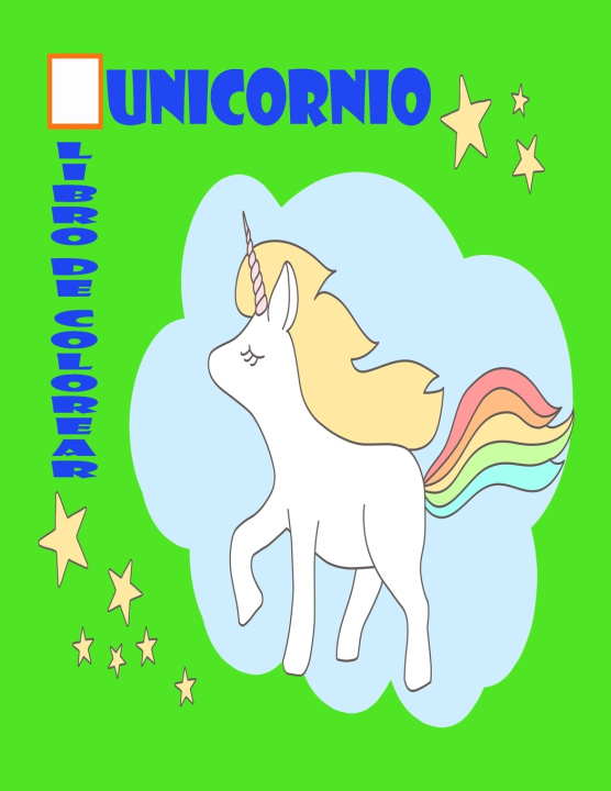Boek Unicornio Libro de Colorear Soria Daniela Soria