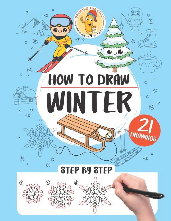 Knjiga How to draw winter Pecoraro Gaelle Pecoraro