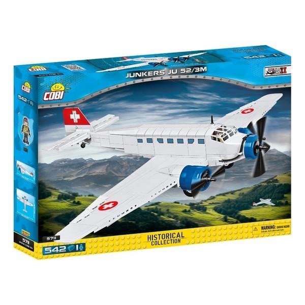 Spiel/Spielzeug Stavebnice COBI II WW Junkers JU 52/3M, 542 kostek, 1 f 