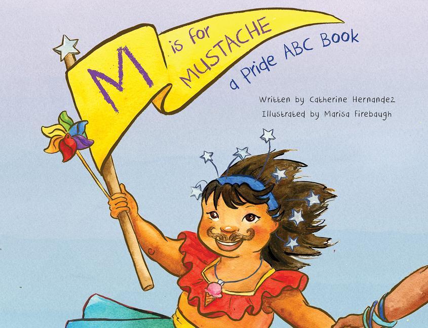 Книга M Is for Mustache Marisa Firebaugh