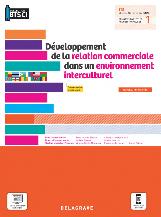 Könyv Développement de la relation commerciale dans un environnement interculturel, BTS Commerce international (2021) - Pochette élève BIDAULT