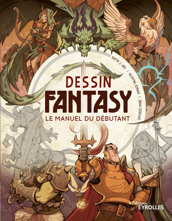 Livre Dessin Fantasy : le manuel du débutant 3dtotal Publishing