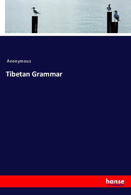 Könyv Tibetan Grammar 