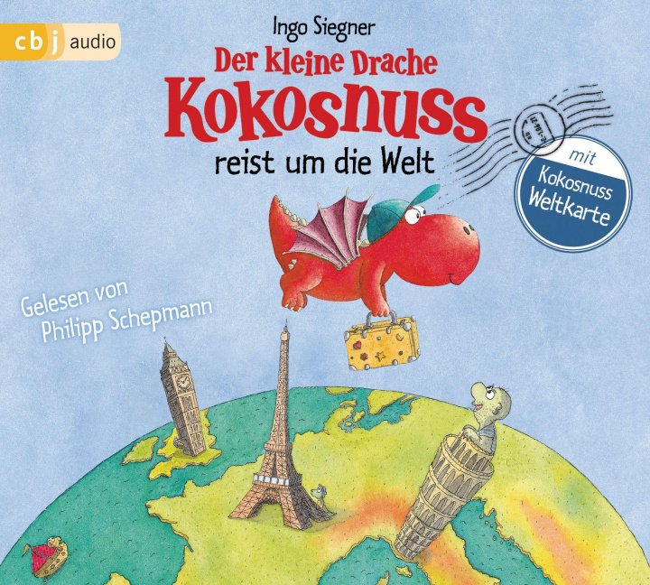 Audio Der kleine Drache Kokosnuss reist um die Welt Philipp Schepmann