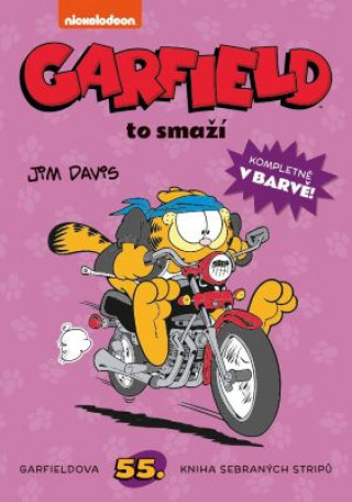 Book Garfield to smaží Jim Davis
