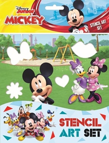 Papierenský tovar Zábavné šablony Mickey 