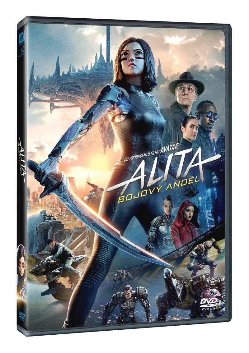 Video Alita: Bojový Anděl DVD 