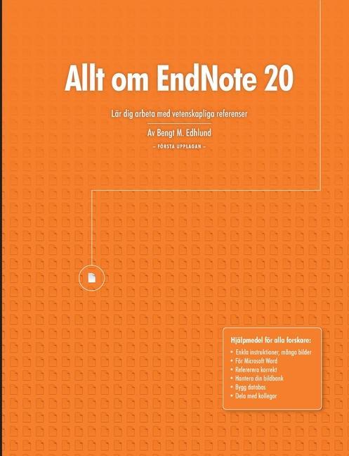 Kniha Allt om EndNote 20 