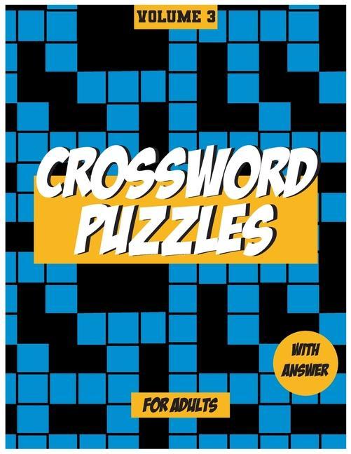 Kniha Crossword Puzzles For Adults, Volume 3 