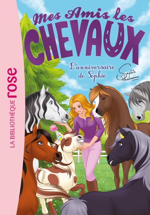 Könyv Mes amis les chevaux 35 - L'anniversaire de Sophie Sophie Thalmann