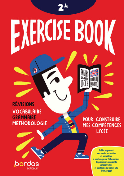Carte Exercise book Anglais 2de 2021 - Cahier d'exercices élève collegium
