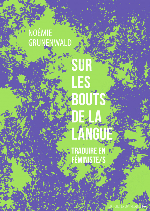 Kniha Sur les bouts de la langue Noémie Grunenwald
