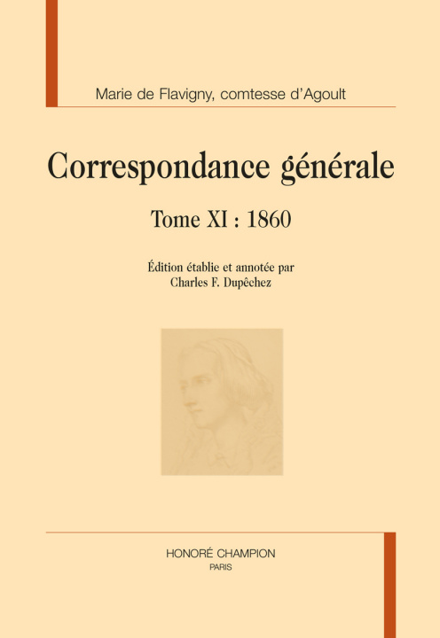 Kniha CORRESPONDANCE GENERALE T11 : 1860 AGOULT