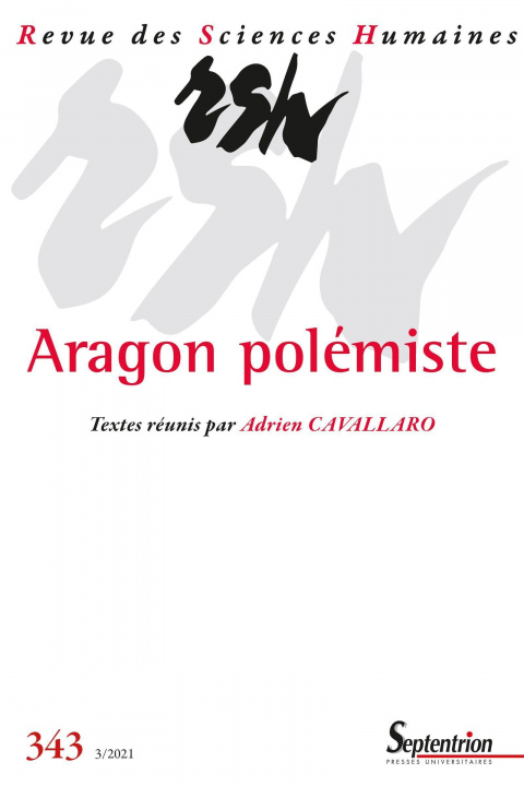 Книга Aragon polémiste CAVALLARO ADRIEN