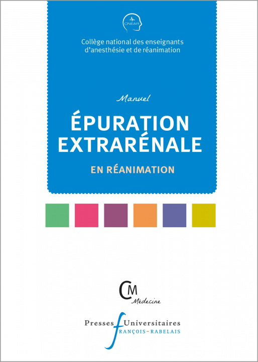 Carte Manuel d'épuration extrarénale en réanimation Joannes-Boyau