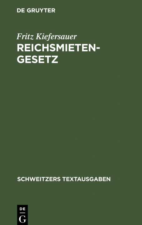 Carte Reichsmietengesetz 