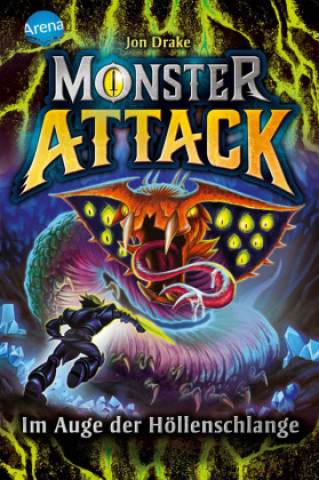 Kniha Monster Attack (3). Im Auge der Höllenschlange Steve Sims