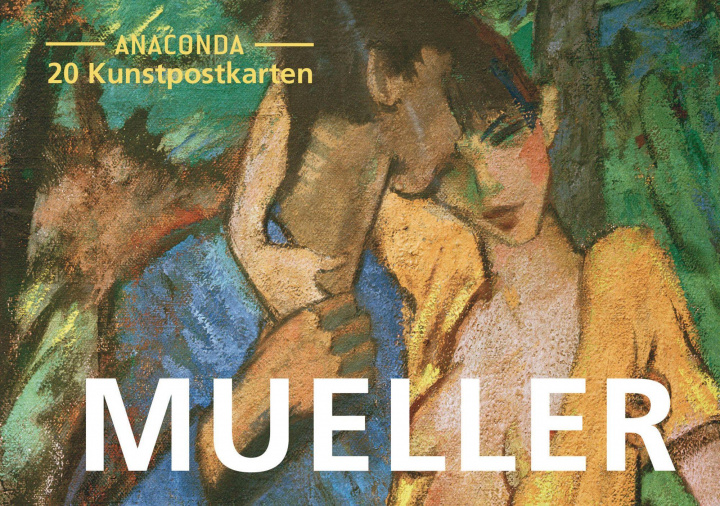 Kniha Postkarten-Set Otto Mueller 