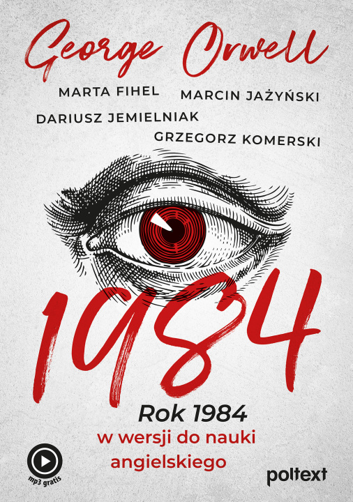 Könyv 1984. Rok 1984 w wersji do nauki angielskiego George Orwell