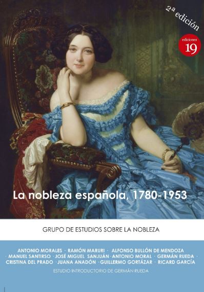Книга La nobleza española, 1780-1953 