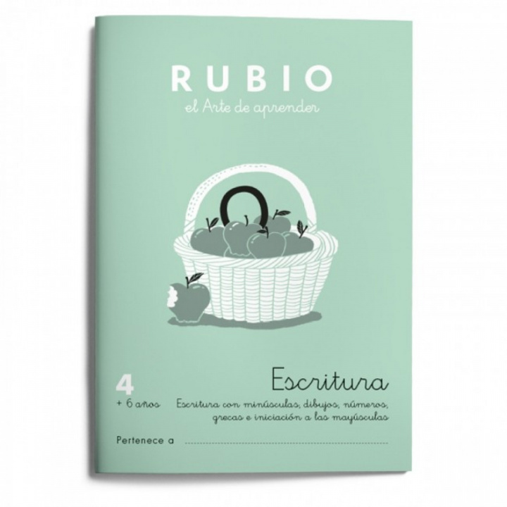 Книга RUBIO ESCRITURA 4 NE 21 AA.VV