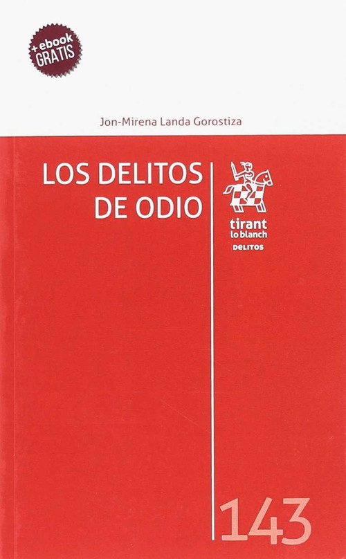 Kniha LOS DELITOS DE ODIO HIN MIRENA LANDA GOROSTIZA