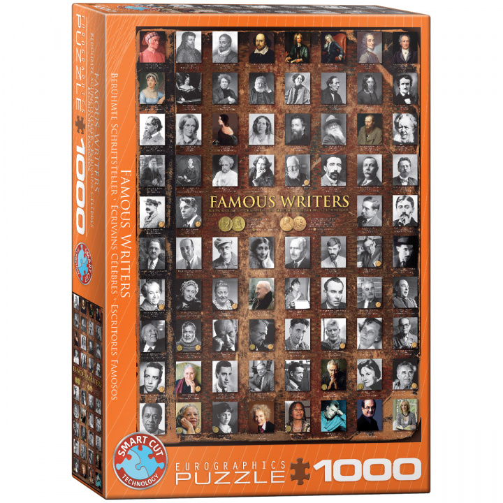 Könyv Puzzle 1000 Famous Writers 6000-0249 