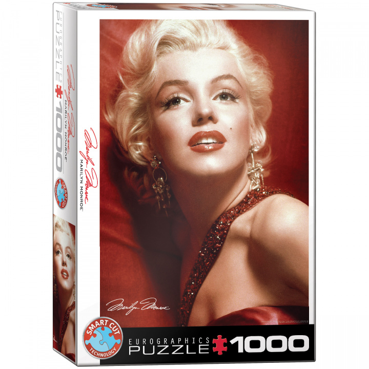Joc / Jucărie Puzzle 1000 Marilyn Monroe Red Portrait 6000-0812 