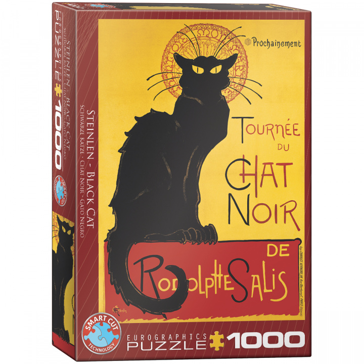 Carte Puzzle 1000 Chat Noir 6000-1399 