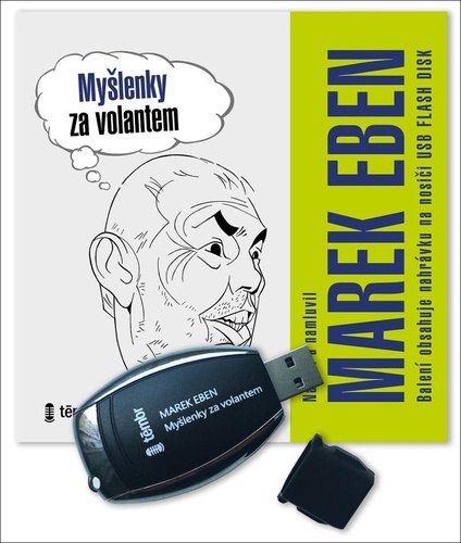 Kniha Myšlenky za volantem Marek Eben